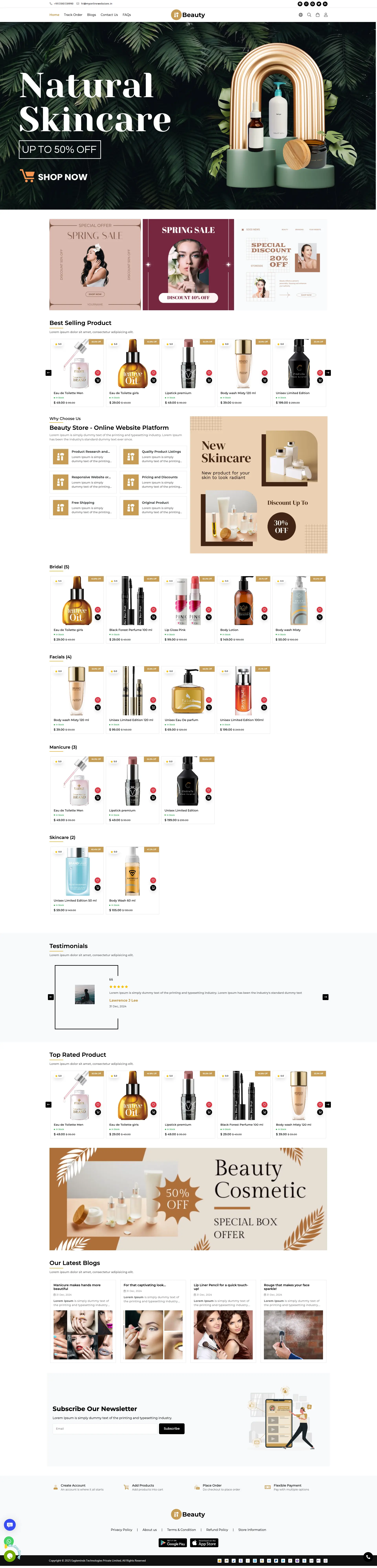 Beauty Store Theme