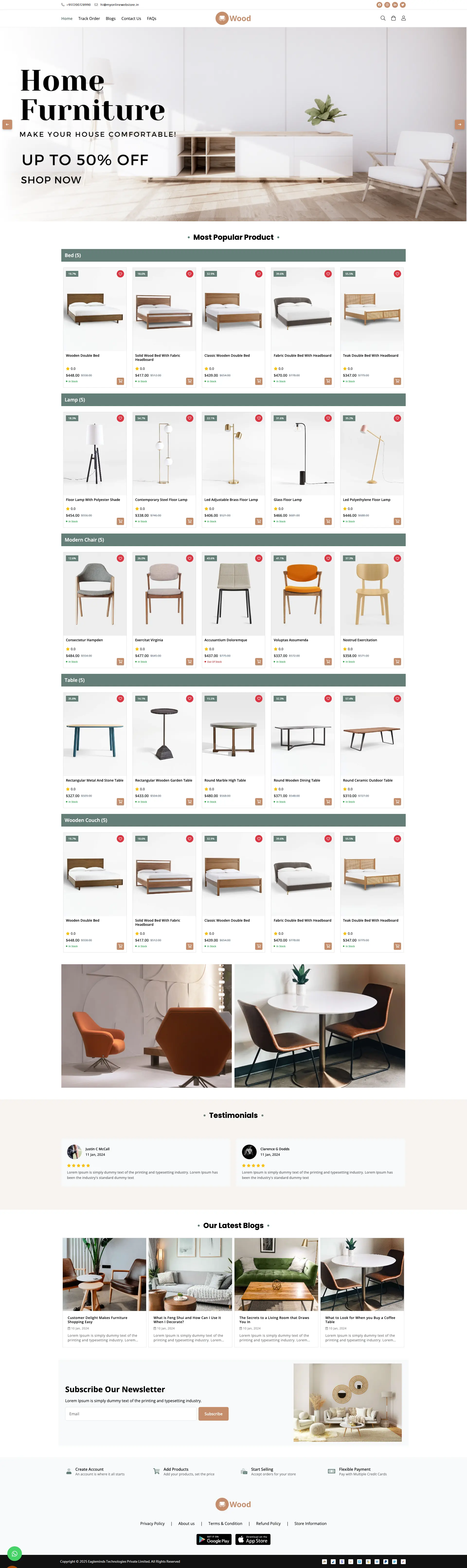 Furniture Store Theme